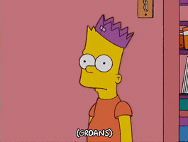 sad bart simpson GIF