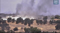 Aircraft Deployed as Industrial Fire Destroys Lumber Mill in California's Amador County