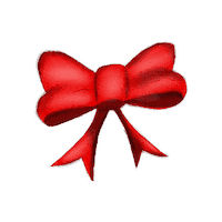 Christmas Bow Sticker