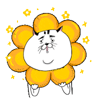 Flower Shine Sticker by ehcat