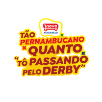 Carnaval Derby Sticker by Novo Atacarejo