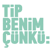 Tipgenelmerkez tip tipbenimçünkü Sticker