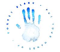 Hands Up Sticker Sticker by Forest Blakk
