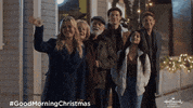 Waving Ice Skating GIF by Hallmark Channel
