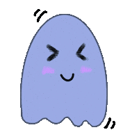 Halloween Ghost Sticker