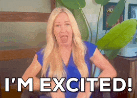 Very Happy Yes GIF by Vikki Downey