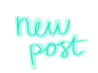 New Post Sticker