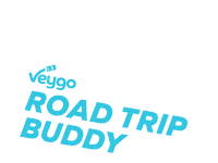 Driving Road Trip Sticker by Veygo
