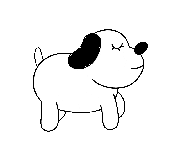 artichokat giphyupload dog walk perro Sticker
