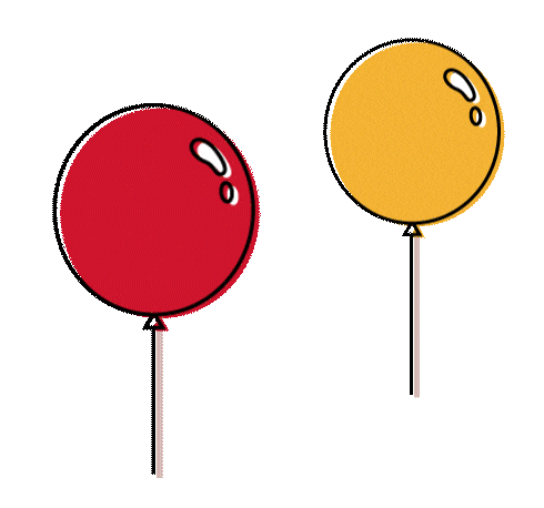 Balloons Sticker by Erstwilder