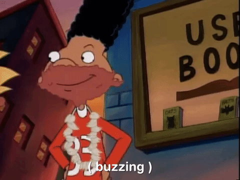 hey arnold nicksplat GIF