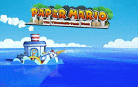 Super Mario Boat GIF
