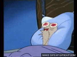 ren and stimpy cant sleep GIF