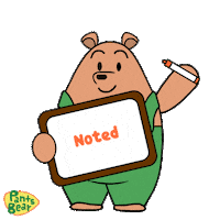 Noted With Thanks Thank You Sticker