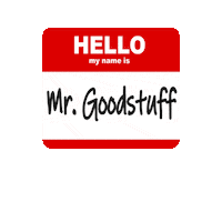 Kettle Corn Hello Sticker by Mr. Goodstuff