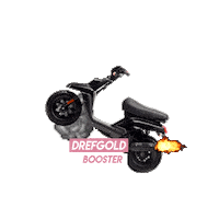 booster Sticker by DrefGold