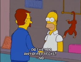 swinging homer simpson GIF