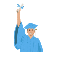 Graduation Commencement Sticker by Columbia