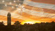 Independence Day Sunset GIF by University of Kansas