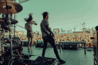 live music jump GIF by Mayday Parade