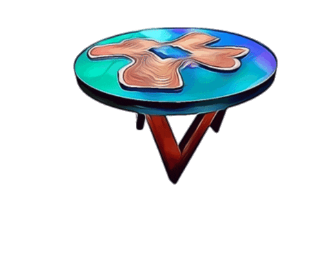 bohriali giphyupload resin coffee table bohriali Sticker