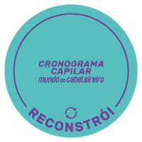 Mdc Reconstrucao Sticker by Mundo do Cabeleireiro