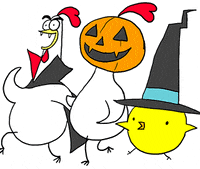 Lets Go Halloween GIF by happydog