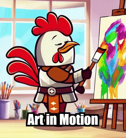 Art Painting GIF by Zorooster