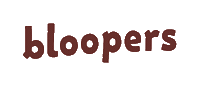 Bloopers Gemma Sticker by Mota Italic