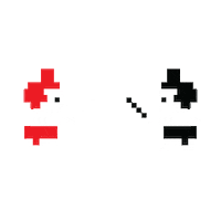 Fight Pixel Sticker