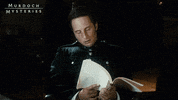 scared murdoch mysteries GIF