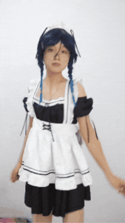 Cosplay Crossdressing GIF