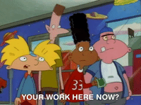 hey arnold nick splat GIF