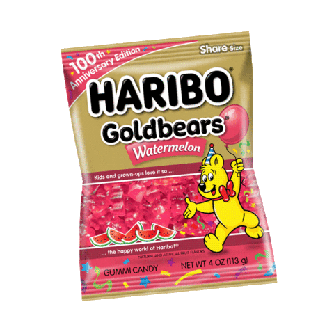 Gummy Bear Candy Sticker by HARIBO