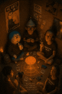 With Friends Drinking GIF