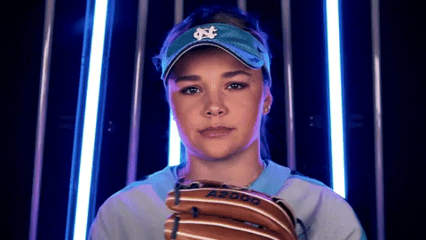 Carolina Unc Softball GIF by UNC Tar Heels