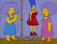 marge simpson smoking GIF
