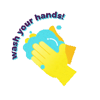 pointsnorthstudio covid vaccine staysafe washyourhands Sticker