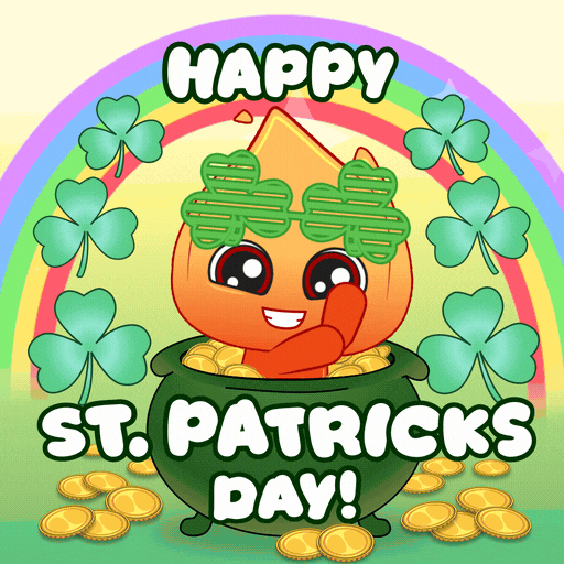 St Patricks Day Clover GIF by Playember