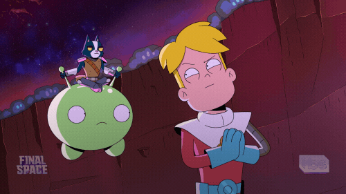 lets go animation GIF by Final Space