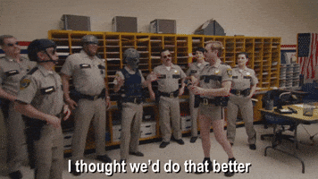 I Thought We'd Do That Better