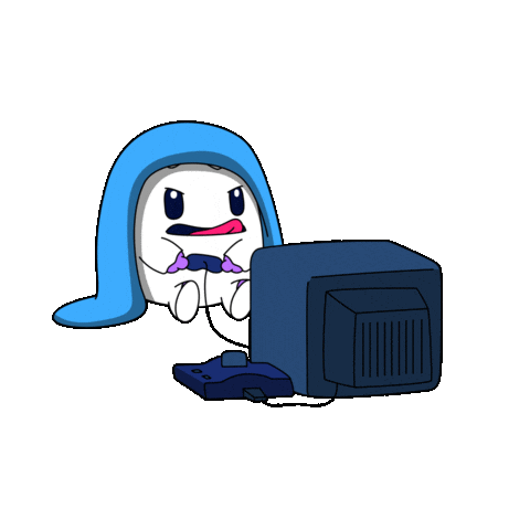 Staying Up Late Video Games Sticker by Magic Eden