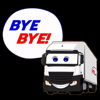 HTRSpedition team bye goodbye driving GIF