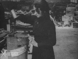 NationalWWIMuseum black and white military footage historic GIF
