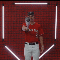 Damian Bravo GIF by Texas Tech Baseball