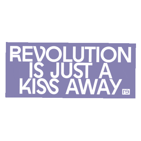 re-inc kiss pride pride month revolution Sticker