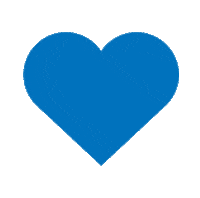 eacnur heart blue solidaridad acnur Sticker