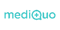 logo app Sticker by MediQuo - Tu amigo médico