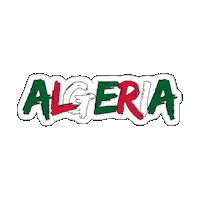 1 2 3 Algeria Sticker