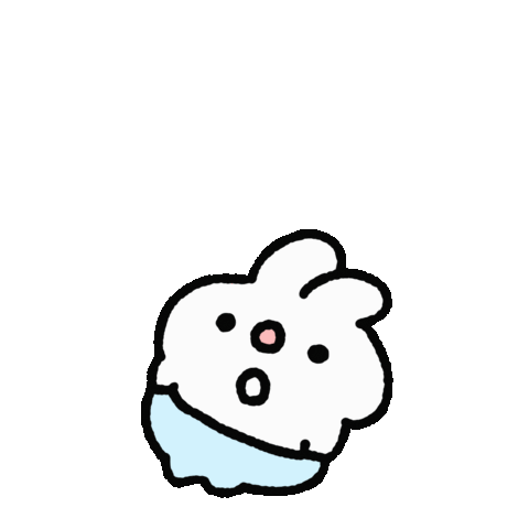 Tomang2 giphyupload rabbit 토끼 멍 Sticker